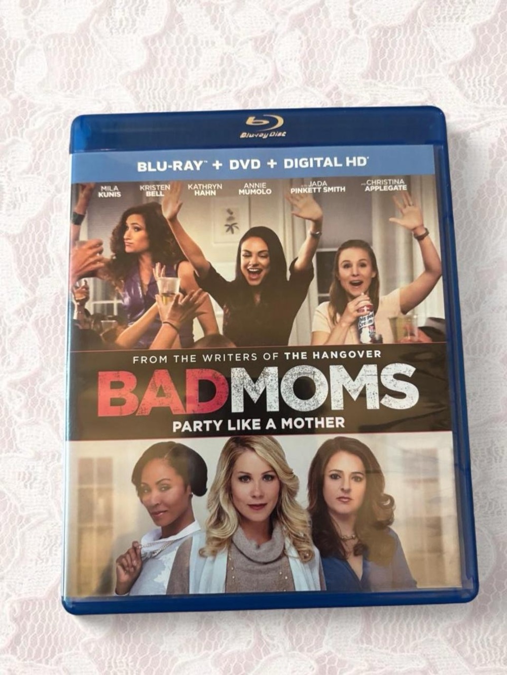 Bad Moms (Blu-ray + DVD + Digital HD) - Blue Case